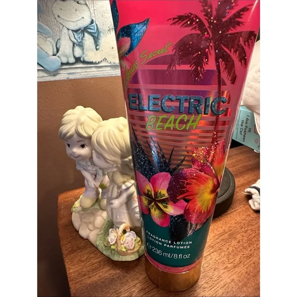 Victoria's Secret Electric Beach Fragrance Lotion - Bright Hot Pink Discontinued